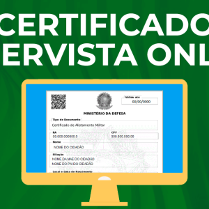 Assessoria certificado de reservista